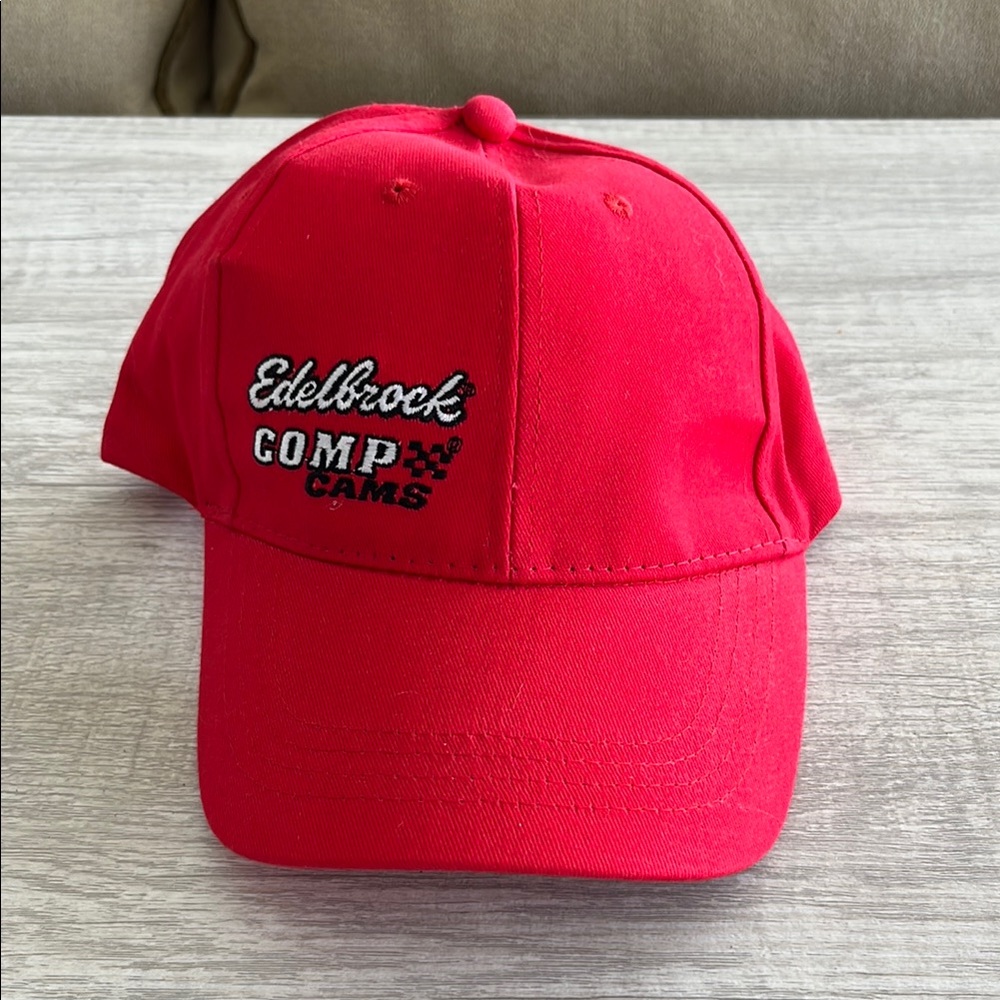 Edelbrock Comp Cams Red Baseball Cap